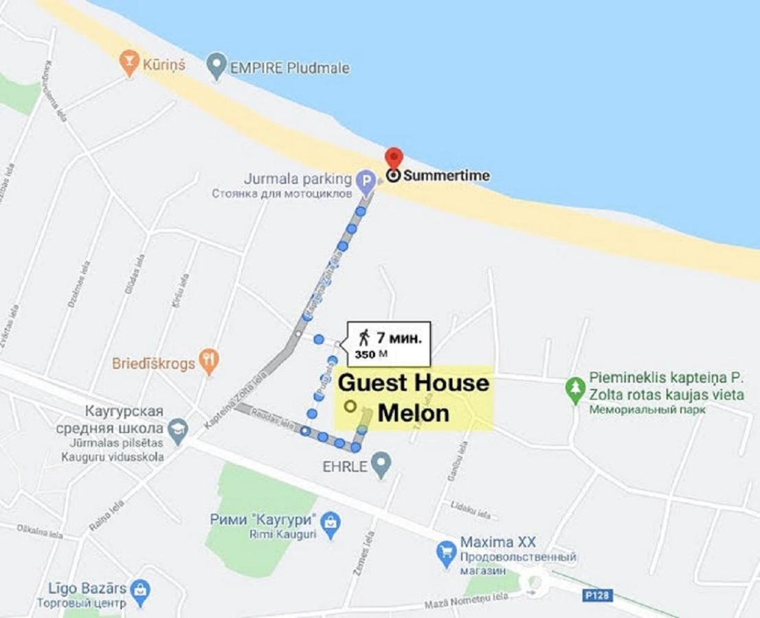 Guest House Melon Юрмала Экстерьер фото